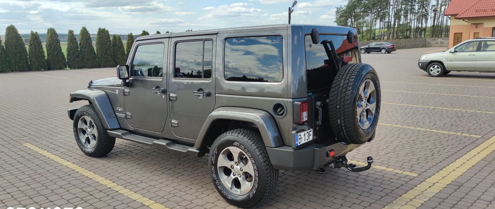Jeep Wrangler cena 159000 przebieg: 56000, rok produkcji 2016 z Łomża małe 67